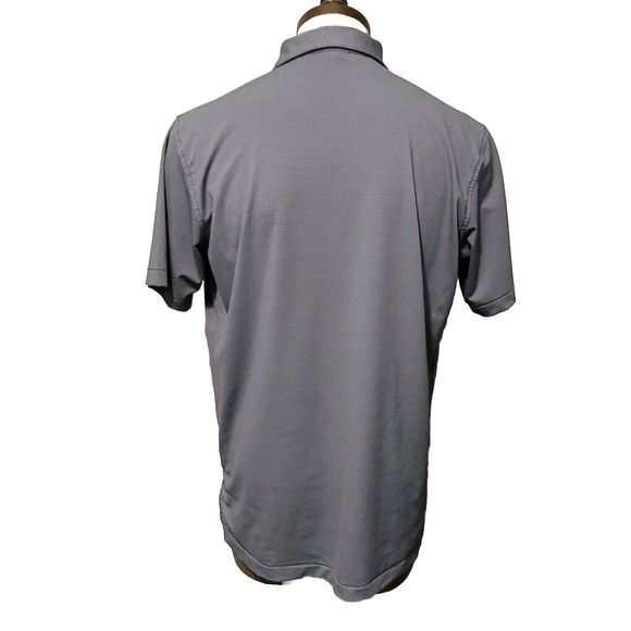 Peter Millar Black and White Polo Shirt OU - Picture 3 of 14